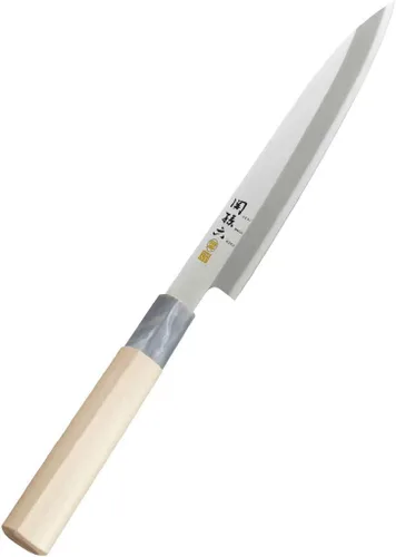 Miniatura 14 de Kai KAI AK5068 - Cuchillo Sashimi, Seki Magoroku Ginju, acero inoxidable, 9.4 pulgadas (9.449 in), fabricado en Japón, fácil de limpiar
