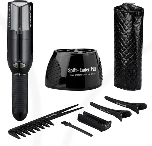 Miniatura 12 de Split-Ender PRO - Herramienta de Belleza Profesional Original - Recortadora de Puntas Abiertas Inalámbrica para Cabello Dañado, Seco, Quebradizo