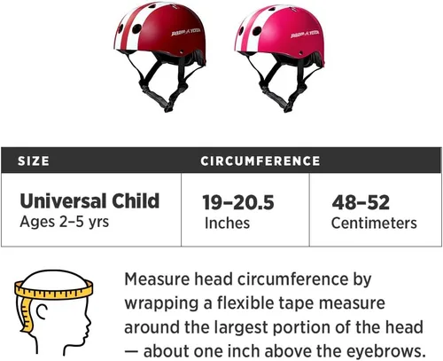 Miniatura 2 de Radio Flyer Casco, casco de bicicleta para niños y niños de 2 a 5 años, rojo Rojo brillante