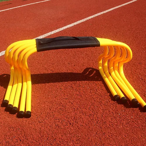 Miniatura 19 de YXXSDP Juego de entrenamiento de velocidad y agilidad, obstáculos de entrenamiento de obstáculos portátiles profesionales, equipo de práctica