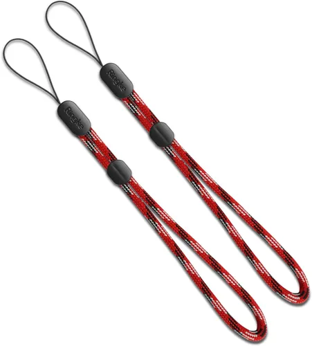 Miniatura 13 de Ringke Correa de muñeca de paracaídas, cordón ajustable para teléfono celular, cámara, unidad flash USB e insignia de identificación