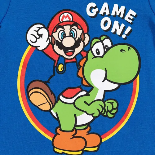 Miniatura 4 de SUPER MARIO Mario Yoshi - Conjunto de mameluco y sombrero de sol para bebé