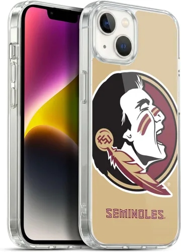 Miniatura 106 de Head Case Designs Funda de gel suave FSU Seminoles de la Universidad Estatal de Florida con licencia oficial compatible con Apple iPhone 13 Pro Max