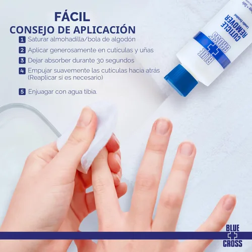 Miniatura 4 de Quitacutículas y Suavizante Líquido para Uñas – Cuidado Profesional de Uñas Blue Cross con Lanolina, Tratamiento Hidratante para Cutículas Secas