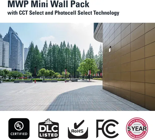 Miniatura 8 de Equivalente a 150 W, LED integrado, acabado de bronce, mini luz de pared del atardecer al amanecer, CCT seleccionable 3000K/4000K/5000K