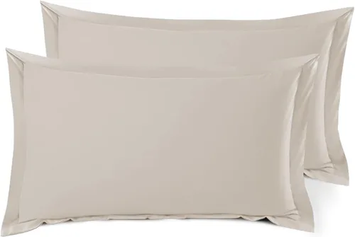 Miniatura 132 de Nestl Juego de 2 fundas tipo sham de almohada suaves - Fundas de almohada de microfibra de doble cepillado - Fundas de almohada de cama premium