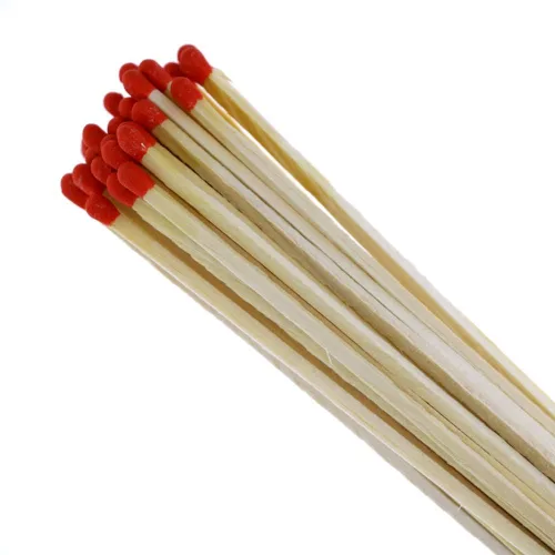 Miniatura 2 de Quality Home Fósforos Largos de Madera para Chimenea para Velas, Camping, Parrilla BBQ - Fósforos de 11", 40 en Cada Caja (3)