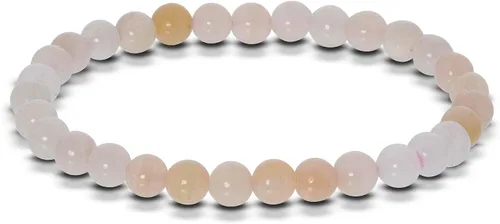 Miniatura 598 de Gem Avenue Handmade Round Bead Stretch Bracelet Unisex Natural Stone Beaded Jewelry for Men & Women, Elastic Wristband for Daily Wear