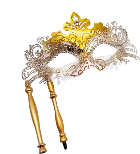 Miniatura 4 de Máscara veneciana para mujeres y hombres, para fiesta de disfraces, baile de graduación, Halloween, Mardi Gras