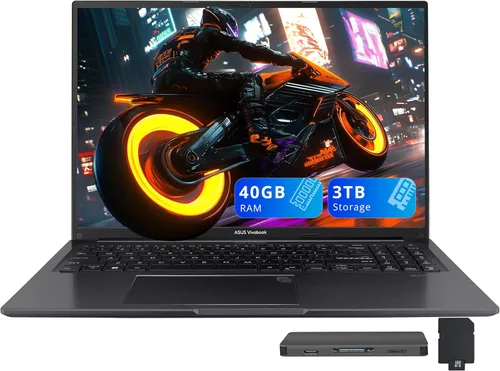 Miniatura 13 de ASUS Vivobook - Computadora portátil WUXGA de 16 pulgadas, Intel Core i7-1355U, 16 GB de RAM, 1.5 TB de almacenamiento