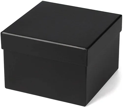 Miniatura 5 de Briful Cajas de regalo cuadradas con tapas, juego de 4 cajas de regalo negras, cajas de regalo de varios tamaños, cajas de regalo para regalos