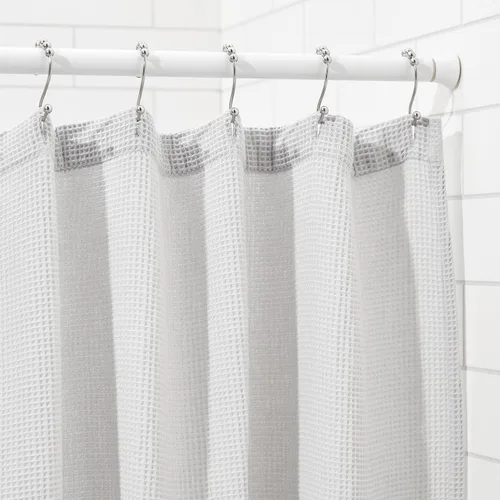 Miniatura 6 de Amazon Basics Barra de cortina de tensión, 36-54 pulgadas de longitud ajustable, acabado clásico, blanco