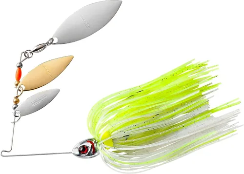 Miniatura 3 de Booyah Señuelo de pesca Shad Blade-Bait, Pearl Shiner, Mini Shad (3/16 oz)