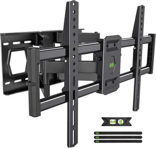 Miniatura 11 de USX MOUNT Soporte de pared pequeño para monitor de TV Soporte de TV RV con soporte de pared VESA giratorio e inclinable para televisores