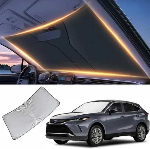 Miniatura 50 de Parasol para parabrisas delantero, protector de visera, accesorios para automóvil