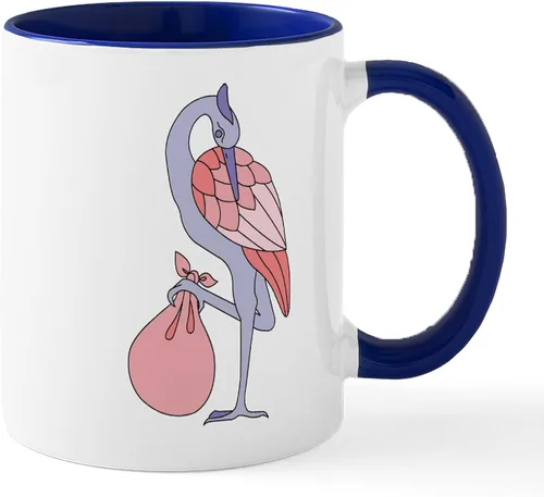 Miniatura 11 de CafePress Mug Stork - Taza de café de cerámica (11.0 fl oz)