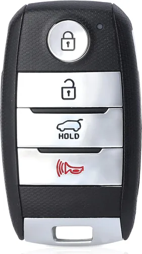 Keymall Llavero inteligente para automóvil con entrada sin llave de repuesto para Kia NIRO 2017 2018 2019 433MHz ID47Chip (FCC ID: TQ8-FOB-4F08 P/N: