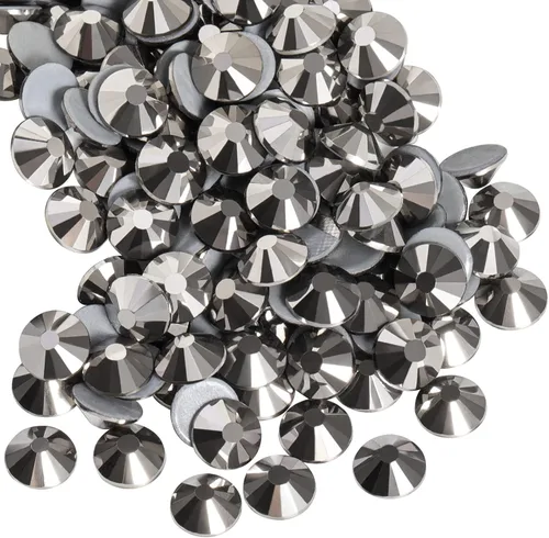 Miniatura 34 de Beadsland Hotfix - 2880 diamantes de imitación de cristal con parte trasera plana para manualidades, ropa, decoraciones de bricolaje, cristal AB