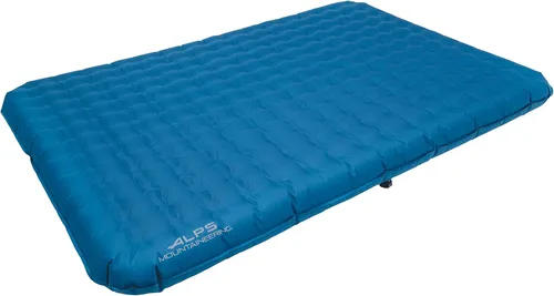 ALPS Mountaineering Cama de aire Vertex, colchón inflable individual o queen, bomba versátil incluida