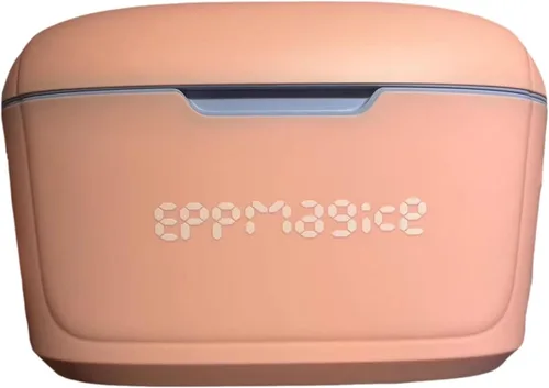 Miniatura 7 de Bolsa de viaje enfriadora de leche materna, caja enfriadora de plástico duro ligero para biberones y bolsas de almacenamiento Enfriador aislado 4