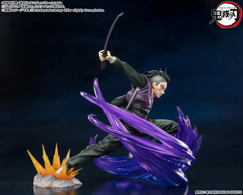 Miniatura 5 de TAMASHII NATIONS - Demon Slayer: Kimetsu no Yaiba - Figura coleccionable de Genya Shinazugawa FiguartsZERO Genia Shinazugawa