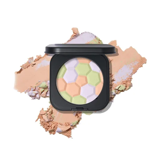 LAURA GELLER NEW YORK Polvo Fijador con Acabado de Filtro Prensado Neutralizante, Corrector de Color para Tono Uniforme, Universal