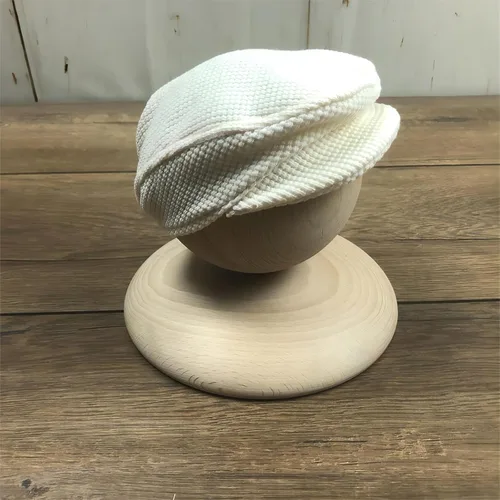 Miniatura 6 de Conjunto de accesorios de fotografía para recién nacido, traje de bebé recién nacido, overol, disfraz para niño con gorra de 0 a 1 mes Beige