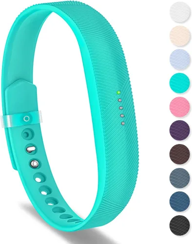 Miniatura 15 de Compatible con correas Flex 2, repuesto para Flex 2, accesorios deportivos, correa de silicona suave con cierre de cierre para reloj Flex 2, correa