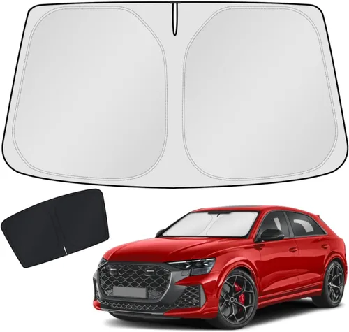 Miniatura 18 de KUST Parasol para parabrisas para Hyundai Tucson 2016-2021 (no para Tucson 2022), accesorios protectores solares de ventana, protector solar