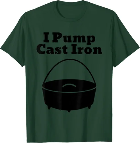 Miniatura 83 de I Pump - Camiseta de hierro fundido para cocinar al horno holandés