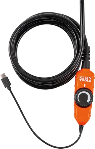 Miniatura 9 de Klein Tools ET21 Boroscopio WiFi con luz, cámara de inspección para iPhone y Android, cámara impermeable, IP67 clasificada, iluminación LED ajustable