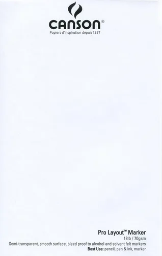 Miniatura 3 de Canson Artist Series Pro Layout, Libreta para marcador