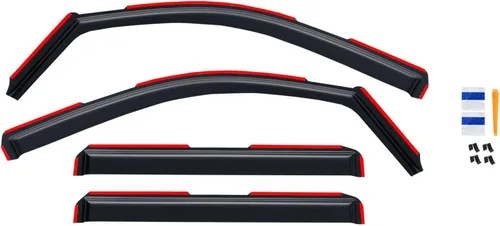 Miniatura 135 de Visera de ventana para Honda Civic 2022-2025, protectores de lluvia de canal exterior, escudos, deflector de ventilación, sombra, viento, humo