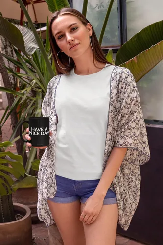 Miniatura 6 de Divertida taza de café para hombres y mujeres - Taza Have A Nice Day con dedo medio en el fondo Divertidos regalos de broma de elefante blanco