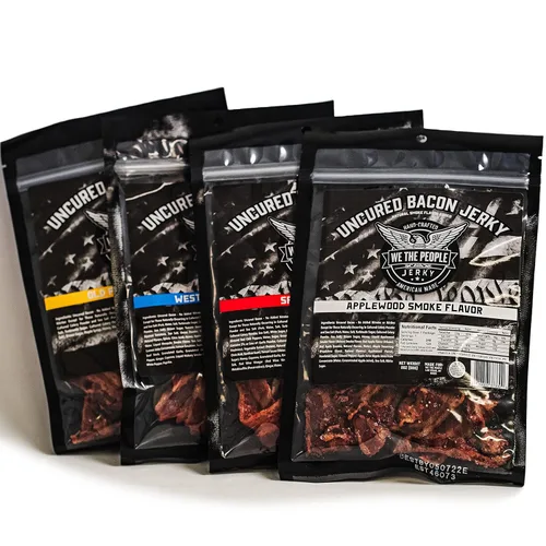 Miniatura 3 de We The People Fundas - Humo de madera de manzano - Cecina de tocino - Bolsa de 2 oz
