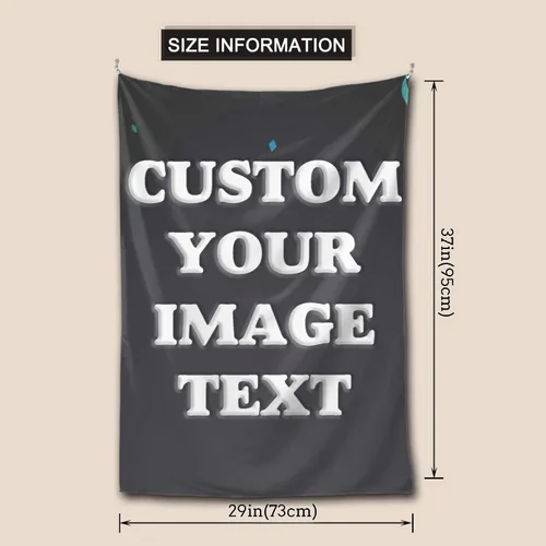 Miniatura 5 de Tapiz personalizado con foto, regalos personalizados de Navidad, cumpleaños, tapiz personalizado para colgar en la pared, telón de fondo