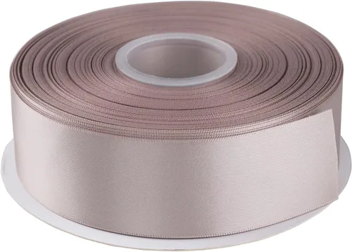 Miniatura 62 de AVANAVA Cinta de satén de doble cara de 1-1/2 pulgadas de ancho - 50 yardas (012-plateado)