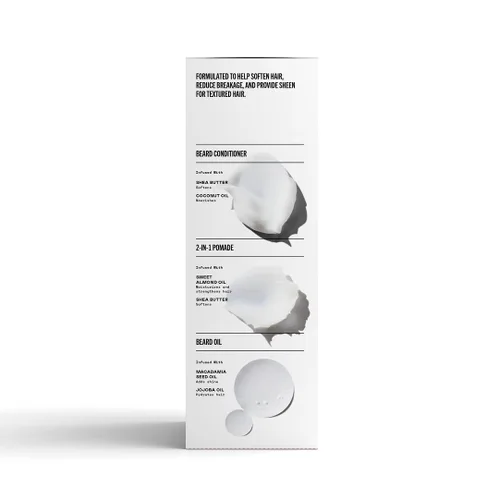 Miniatura 3 de Kit de aseo de barba para hombres de Bevel - Incluye acondicionador para barba, pomada nutritiva para el cabello y aceite para barba para suavizar