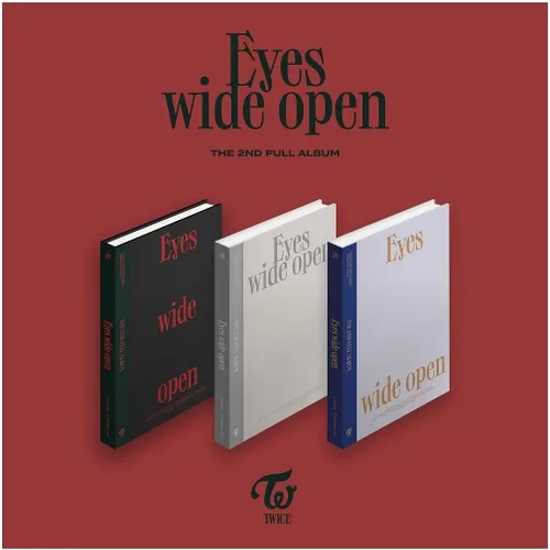 JYP TWICE - Álbum de ojos bien abiertos (Vol.2)+Póster plegado+Juego de tarjetas fotográficas adicionales (Story ver.), JYPK1006