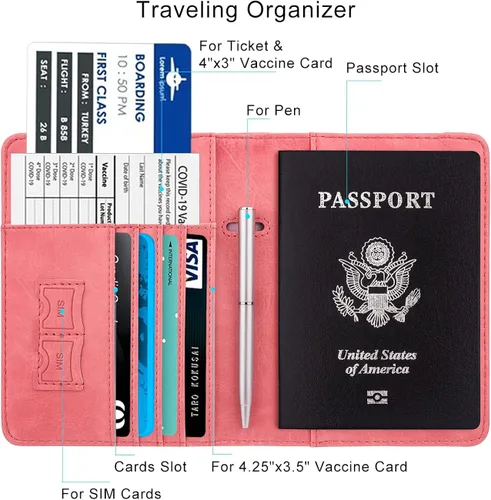 Miniatura 3 de Walnew RFID - Funda para pasaporte