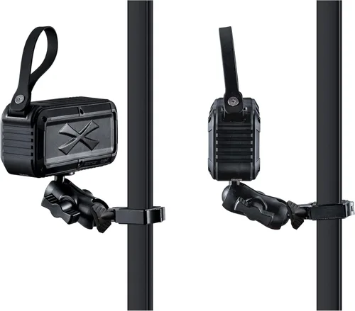 Miniatura 7 de Roykaw Altavoz Bluetooth de golf con soporte, sonido estéreo fuerte, IPX7 impermeable, a prueba de golpes y polvo, altavoz inalámbrico portátil