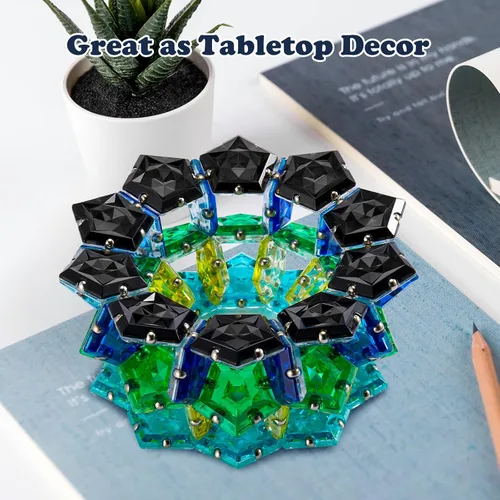 Miniatura 5 de Esfera magnética para aliviar el estrés para adultos y niños, juguetes sensoriales de ansiedad con fuertes imanes de neodimio, herramienta