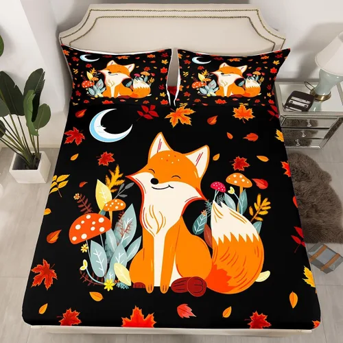 Miniatura 24 de Erosebridal Lindas sábanas de Capybara para niños y niñas, diseño de universo azul, con temática del espacio exterior, juego de cama de Capybara