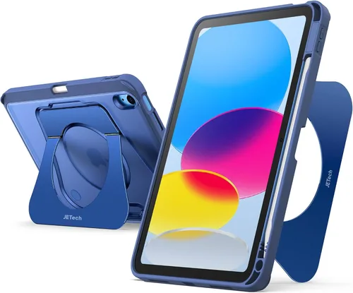 Miniatura 8 de JETech Funda con función atril para iPad (A16) de 11ª/10ª generación (2025/2022) con soporte para lápices, funda delgada a prueba de golpes, parte