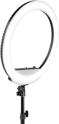 Miniatura 3 de Westcott Kit de anillo de luz LED bicolor de 18 pulgadas con baterías y soporte, iluminación continua de estudio profesional para fotografía