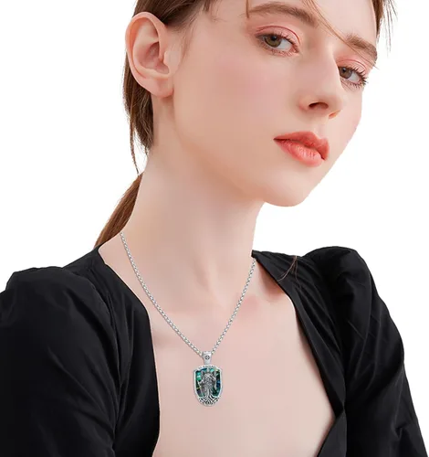 Miniatura 556 de Collar con colgante de plata de ley 925 con medalla de San Patrón, joyería religiosa para hombres y mujeres, con cadena de acero inoxidable 316L