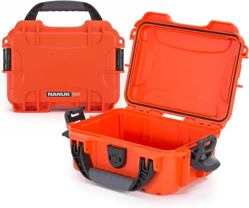 Miniatura 8 de NANUK 903 - Funda rígida con espuma, IP67, impermeable, resistente a los impactos para cámaras compactas y equipos pequeños, a prueba de polvo, 9.1