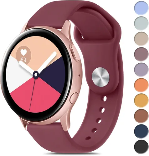 Miniatura 21 de Meliya Correas compatibles con Samsung Galaxy Watch Active 2 Band 1.575 pulgadas 1.732 pulgadas, Galaxy Watch Active 1.654 pulgadas, 0.787 pulgadas