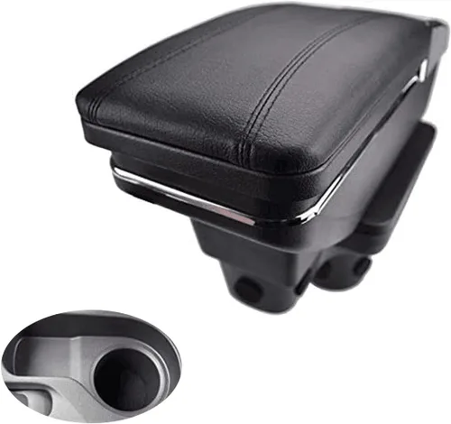 Caja para reposabrazos de automóvil para Hyundai Accent Verna Solaris 2 2017-2020, organizador de consola central, reposabrazos de almacenamiento
