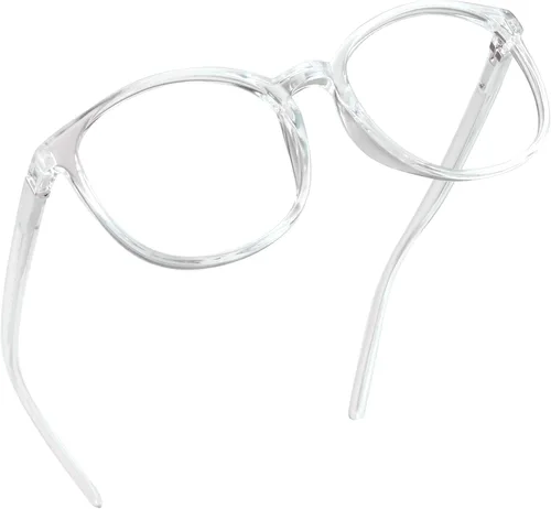LifeArt - Anteojos con bloqueo de luz azul, antifatiga ocular, anteojos de lectura para computadora con bisagra de resorte, anteojos para jugar,